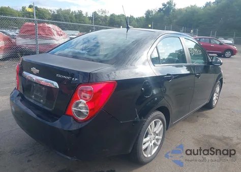 2012 Chevrolet Sonic 2Lt z USA, uszkodzony, nr VIN 1G1JC5SH2C4177828